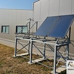 Solární systém pro vytápění a přípravu vody.